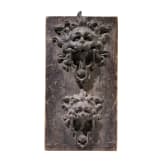 Two lion door knockers, German, 19th century