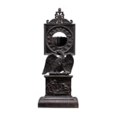 A clock stand, probably from the Sim&eacute;on Pierre Devaranne foundry in Berlin, 19th century