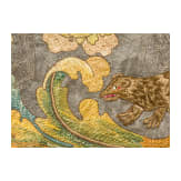 A German or Dutch embroidered tapestry, 1st half of the 17th century