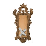 A pair of wall sconces with mirrors, 18th century