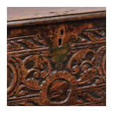 A small French baroque chest, 18th century