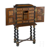 A fine Eger baroque cabinet with relief inlays, (Cheb/CZ) circa 1700