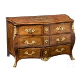 A splendid German chest of drawers, 2nd half of the 18th century