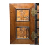 A fine Eger baroque cabinet with relief inlays, (Cheb/CZ) circa 1700