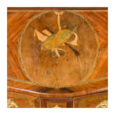 A splendid German chest of drawers, 2nd half of the 18th century