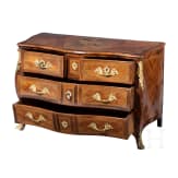 A splendid German chest of drawers, 2nd half of the 18th century