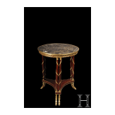 A gu&eacute;ridon (salon table) in the Empire style, German, second half of the 20th century