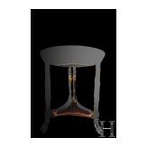 A gu&eacute;ridon (salon table) in the Empire style, German, second half of the 20th century