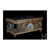 An impressive French Louis XVI-style office desk, 2nd half of the 20th century