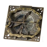 A German equatorial sundial by Lorenz Grassl in Augsburg, 18th century