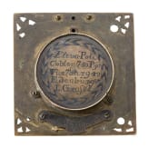A German equatorial sundial by Lorenz Grassl in Augsburg, 18th century