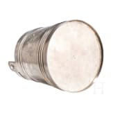 A large Russian silver beaker, Moscow, Andrey M. Postnikov, 1896 - 1898
