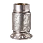 A small Russian art nouveau silver vase, Moscow, Andrei Ivanov, 1908-17