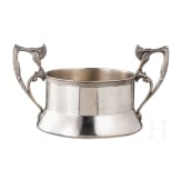 A large Russian silver art nouveau sugar bowl, Moscow, 13th Artel, 1908 - 1926