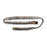 A Caucasian silver and niello belt, 1908-17