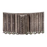 A heavy silver and niello belt, Tula, 19th century