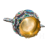 A silver-gilt and cloisonn&eacute; enamel bowl, 20th century