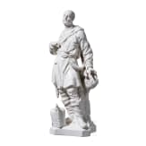 "Cossack" - a KPM porcelain figurine after the 1772 centrepiece, gift by Frederick the Great to Catherine the Great