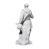 "Cossack" - a KPM porcelain figurine after the 1772 centrepiece, gift by Frederick the Great to Catherine the Great