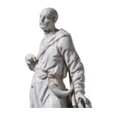 "Cossack" - a KPM porcelain figurine after the 1772 centrepiece, gift by Frederick the Great to Catherine the Great