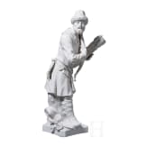 Russian Archer - a KPM porcelain figurine after the 1772 centrepiece, gift by Frederick the Great to Catherine the Great