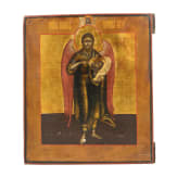 A Russian icon showing Saint John the Baptist, late 19th century