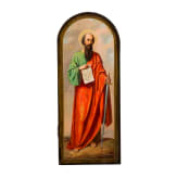 A large Russian icon showing Apostle Paul, 19th century