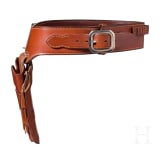 A Bianchi "Old West" belt and holster for a Colt SAA