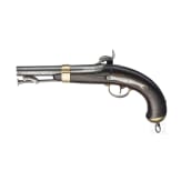 A percussion naval pistol M 1837, 1st pattern