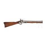 A flintlock blunderbuss, similar to the Sea Service blunderbuss, London, 1791