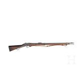 An Enfield Martini MK IV single-loading rifle