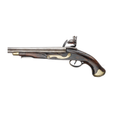An English flintlock pistol similar to the New Land Pattern