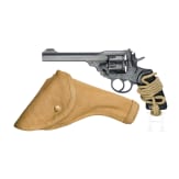 A Webley, Mod. Mark VI, in holster
