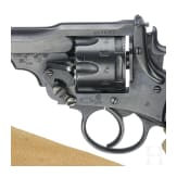 A Webley, Mod. Mark VI, in holster