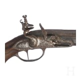 A flintlock pistol by Frans Delahaye, Maastricht, circa 1710 and later