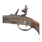 A flintlock pistol by Frans Delahaye, Maastricht, circa 1710 and later