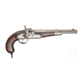 An Austrian percussion cavalry pistol model 1862, Josef Jescheck in Vienna