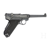 A Luger M1906/29 by W+F Bern, with holster