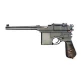An Astra Azul MM 31, with shoulder stock