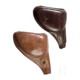 Two holsters for French service revolvers