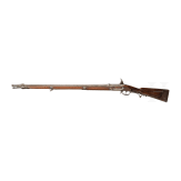 A European infantry rifle adapted for percussion with bayonet, circa 1800