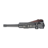 A Luger pistol by DWM, 1911, no hold-open, with holster