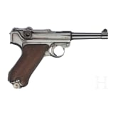 A Pistol 08, Mauser, military code "G - S/42"