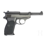 A Mauser P 38, code "svw 45", with holster
