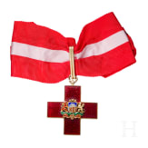 Orden des Roten Kreuzes der Republik Lettland, 1. Klasse, um 1920-1935