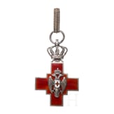 Orden vom Serbischen Roten Kreuz mit K&ouml;nigskrone, Halsdekoration ab 1882
