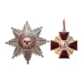 St. Anna-Orden, Garnitur der 1. Klasse mit Etui und Sch&auml;rpe, Russland, zwischen 1860 - 1870
