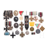 Sammlung Ordensschnallen und Abzeichen