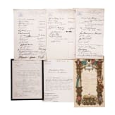 Prinz Alfons von Bayern - umfangreicher Dokumentennachlass zum Hausritterorden vom Heiligen Georg