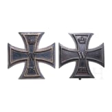 Zwei Eiserne Kreuze 1. Klasse 1914